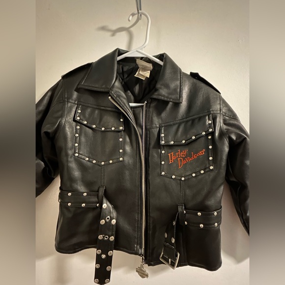 Girl’s size 7/8 Harley Davidson Jacket - Picture 1 of 7